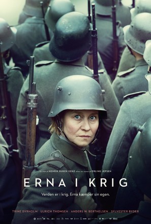 Erna i krig - Danish Movie Poster (thumbnail)