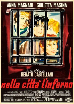Nella citt&agrave; l&#039;inferno - Italian Movie Poster (thumbnail)