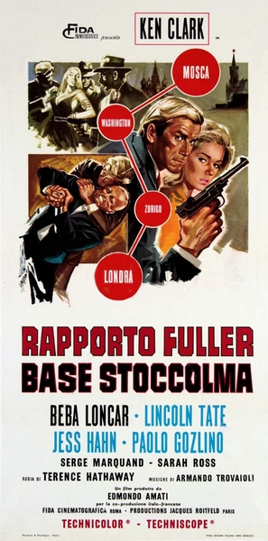 Rapporto Fuller, base Stoccolma - Italian Movie Poster (thumbnail)