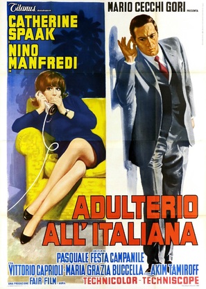 Adulterio all&#039;italiana - Italian Movie Poster (thumbnail)