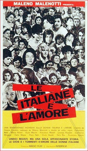 Le italiane e l&#039;amore - Italian Movie Poster (thumbnail)