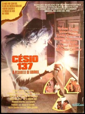 C&eacute;sio 137 - O Pesadelo de Goi&acirc;nia - Brazilian Movie Poster (thumbnail)