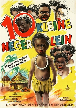 Zehn kleine Negerlein - German Movie Poster (thumbnail)