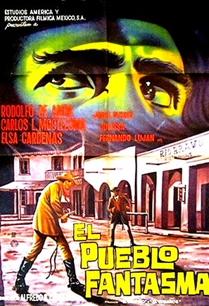 El pueblo fantasma - Mexican Movie Poster (thumbnail)