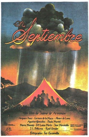 En septiembre - Spanish Movie Poster (thumbnail)