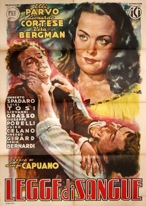 Legge di sangue - Italian Movie Poster (thumbnail)