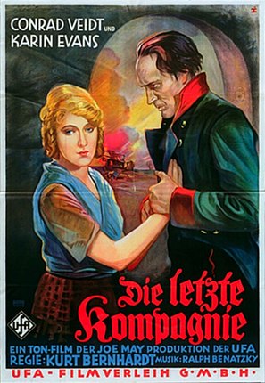 Die letzte Kompagnie - German Movie Poster (thumbnail)