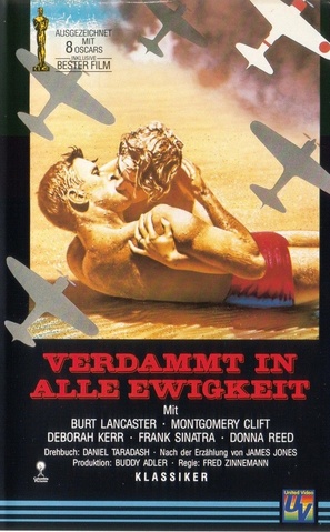 From Here to Eternity - German VHS movie cover (thumbnail)