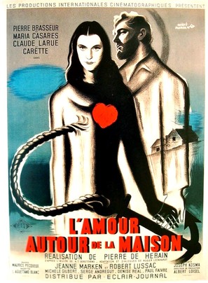 L&#039;amour autour de la maison - French Movie Poster (thumbnail)