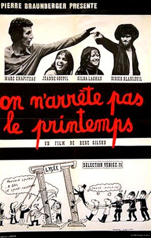 On n&#039;arr&ecirc;te pas le printemps - French Movie Poster (thumbnail)