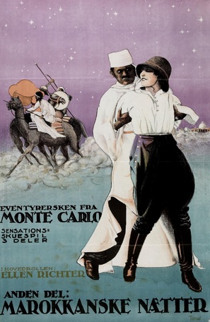 Die Abenteuerin von Monte Carlo - 2. Marokkanische N&auml;chte - Norwegian Movie Poster (thumbnail)