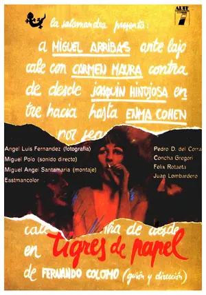 Tigres de papel Poster