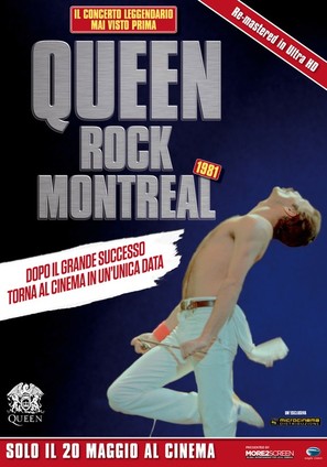 Queen Rock Montreal &amp; Live Aid - Italian Re-release movie poster (thumbnail)