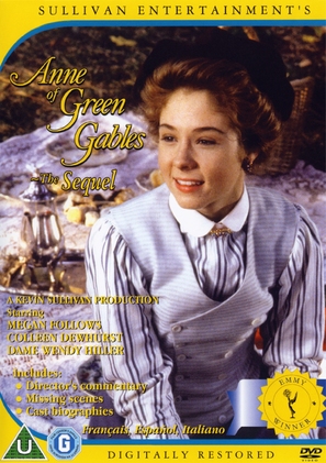 Anne of Green Gables: The Sequel - British DVD movie cover (thumbnail)