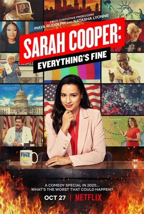 Sarah Cooper: Everything&#039;s Fine - Movie Poster (thumbnail)