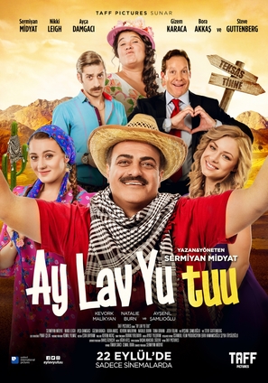 Ay Lav Yu Tuu - Turkish Movie Poster (thumbnail)