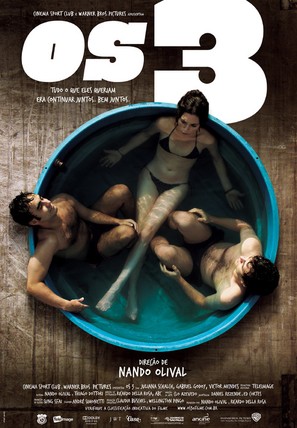 Os 3 - Brazilian Movie Poster (thumbnail)