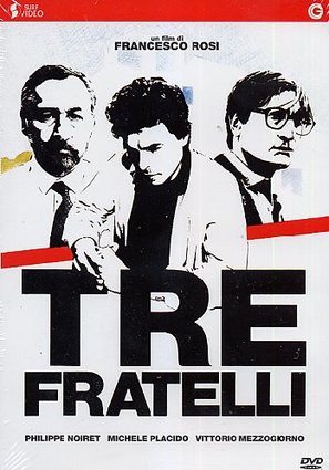 Tre fratelli - Italian DVD movie cover (thumbnail)