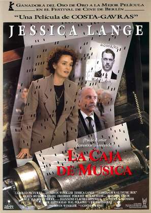 Music Box - Spanish Movie Poster (thumbnail)