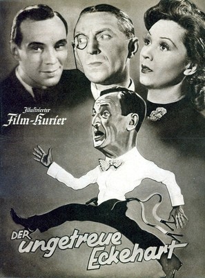 Der ungetreue Eckehart - German poster (thumbnail)