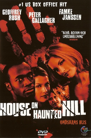 House On Haunted Hill - Swedish DVD movie cover (thumbnail)