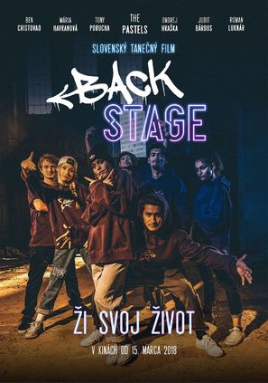 Backstage - Slovak Movie Poster (thumbnail)