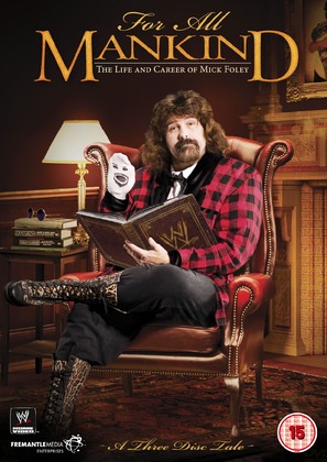 WWE for All Mankind: Life &amp; Career of Mick Foley - British Movie Cover (thumbnail)