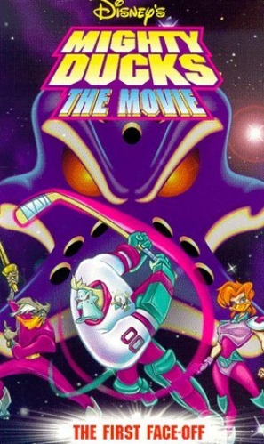 Mighty Ducks the Movie: The First Face-Off - VHS movie cover (thumbnail)