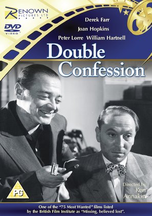 Double Confession - British DVD movie cover (thumbnail)