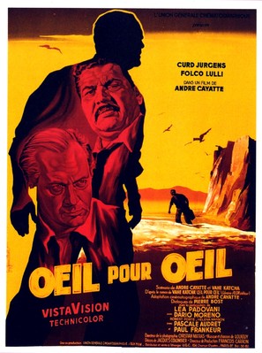 Oeil pour oeil - French Movie Poster (thumbnail)
