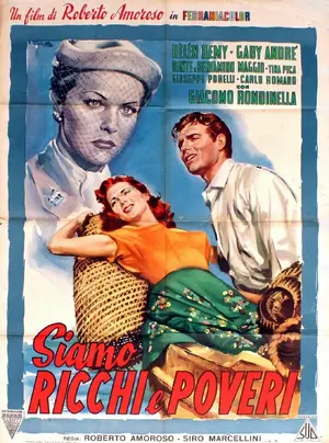 Siamo ricchi e poveri Poster