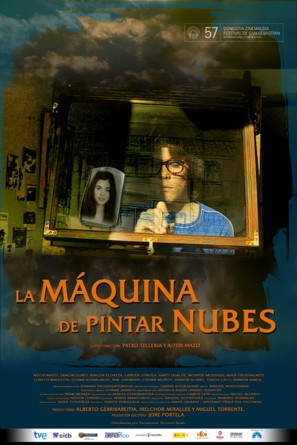 La m&aacute;quina de pintar nubes - Spanish Movie Poster (thumbnail)