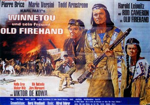 Winnetou und sein Freund Old Firehand - German Movie Poster (thumbnail)