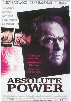 Absolute Power - German Movie Poster (thumbnail)