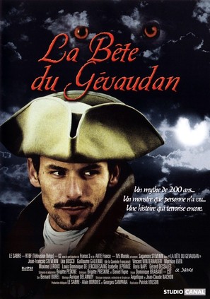 La b&ecirc;te du G&eacute;vaudan - French DVD movie cover (thumbnail)
