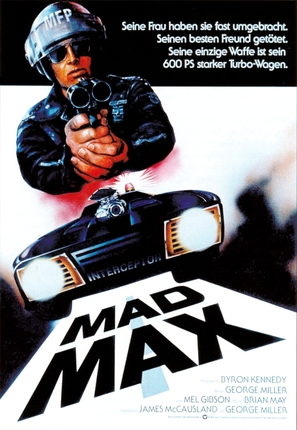 Mad Max - German Movie Poster (thumbnail)