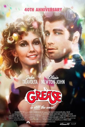 Grease - British Movie Poster (thumbnail)