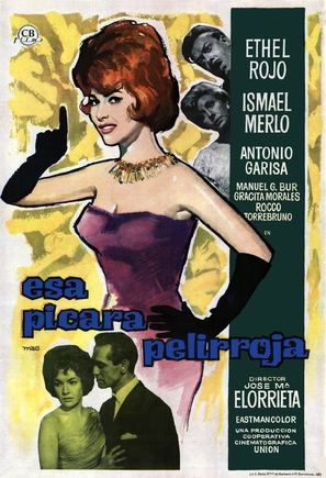 Esa p&iacute;cara pelirroja - Spanish Movie Poster (thumbnail)