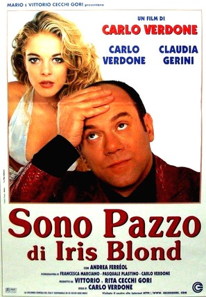 Sono pazzo di Iris Blond - Italian Movie Poster (thumbnail)