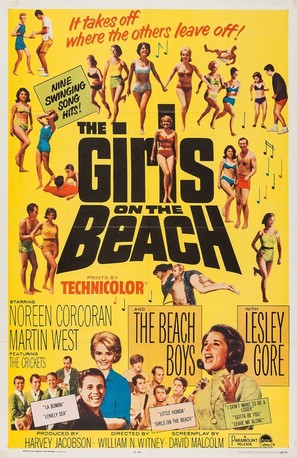 The Girls on the Beach - Movie Poster (thumbnail)