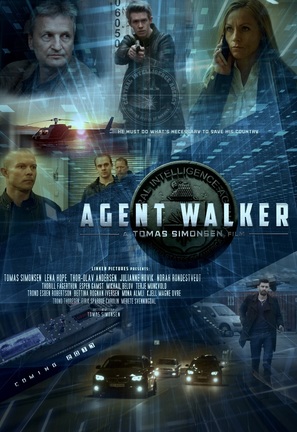 Agent Walker - Norwegian Movie Poster (thumbnail)