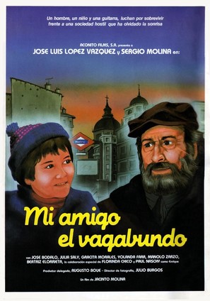 Mi amigo el vagabundo - Spanish Movie Poster (thumbnail)
