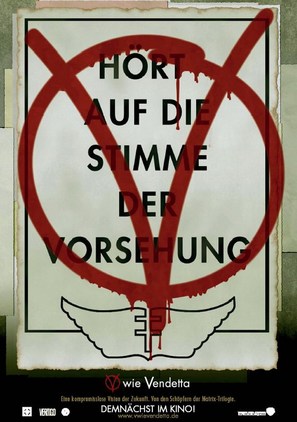 V for Vendetta - German Movie Poster (thumbnail)