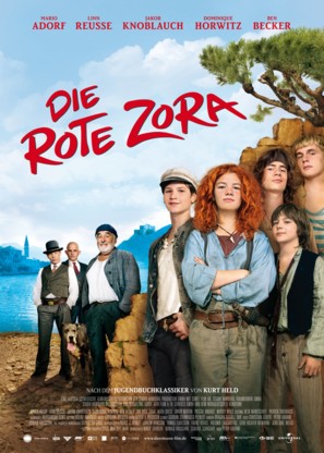 Rote Zora, Die - German Movie Poster (thumbnail)