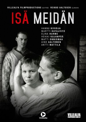 Is&auml; meid&auml;n - Finnish Movie Poster (thumbnail)