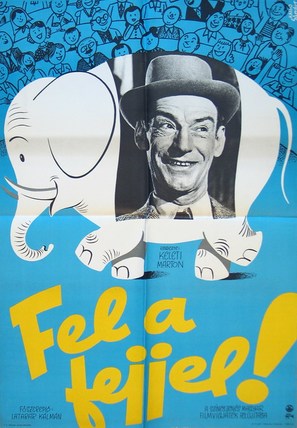 Fel a fejjel - Hungarian Movie Poster (thumbnail)