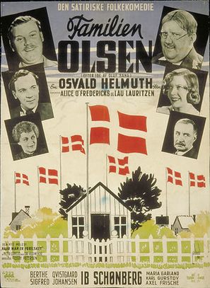Familien Olsen - Danish Movie Poster (thumbnail)