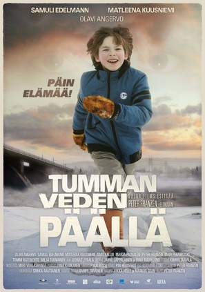 Tumman veden p&auml;&auml;ll&auml; - Finnish Movie Poster (thumbnail)