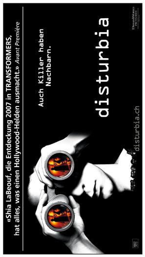 Disturbia - Swiss Movie Poster (thumbnail)