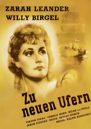 Zu neuen Ufern - German Movie Poster (thumbnail)